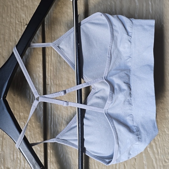 Reebok seamless bralette M NWOT Gray - Picture 6 of 7